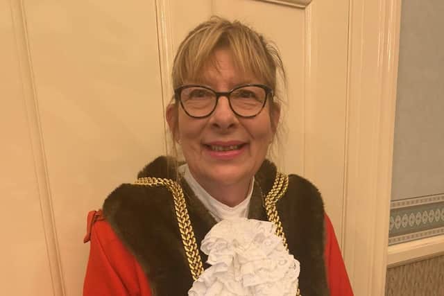 Cllr Helen Staples, the new Mayor of Boston Borough Council