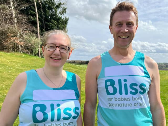 Sleaford and North Hykeham MP Dr Caroline Johnson and Chandlers MD Gavin Pell are doing this year's London Marathon.