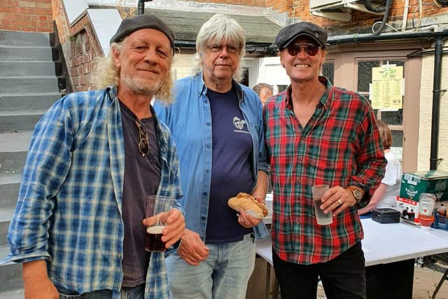 Some of the organising team at Thank Folk for the Ivy Festival. Photo: John Gill