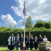 A special ceremony to mark the 80th anniversary of D-Day took place in Gainsborough's Richmond Park