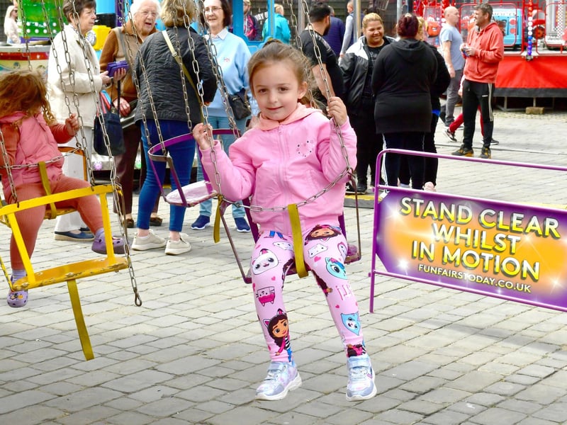 Alice Turcu, five, of Boston.
