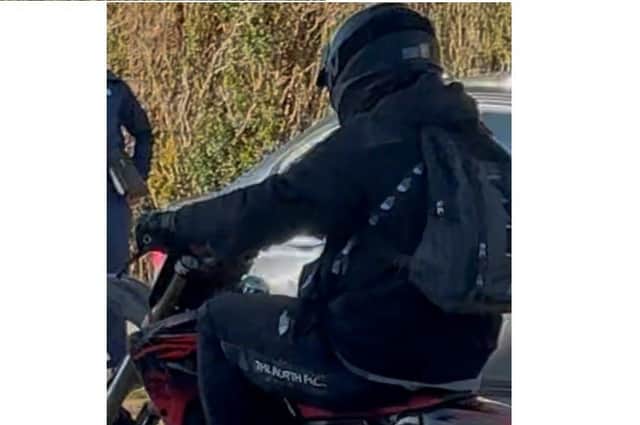 Police are warning off-road bikers to stay off footpaths and roads. Photo: Lincs Police