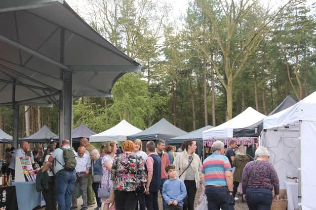 Last year's Artisan market at Stourton.