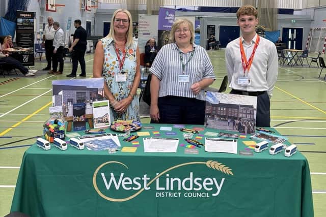 There were 25 employers, colleges and universities at the career’s fair at Queen Elizabeth’s High School’s in Gainborough