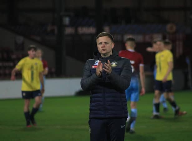 Tom Shaw paid tribute to his players and the Trinity fans.
