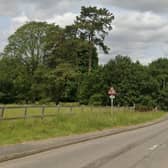 Bourne Road in Folkingham, close to where the glamping pods would be sited. Photo Google Maps