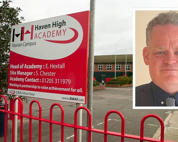 Have High's new head teacher James Myhill-Johnson.