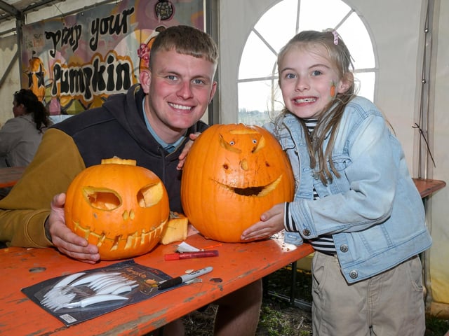Luke Vickers and Brooklyn Vickers, seven, of Boston.
