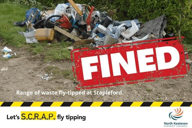 Waste was collected from Bestwood in Nottingham and was dumped 27.8 miles away in Stapleford.