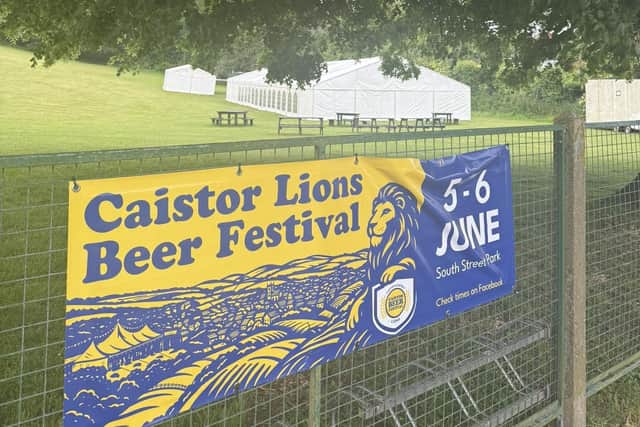 The beer festival takes place from June 5-6.