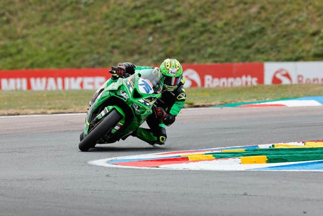 Jorel Boerboom at Thruxton