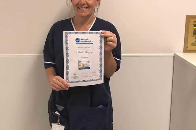 Robyn Dolan, Operating Department Practitioner (ODP) at St Hugh’s