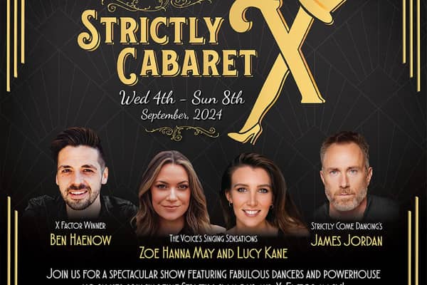 Don't miss Strictly Cabaret X when it returns to New Theatre Royal Lincoln in September.