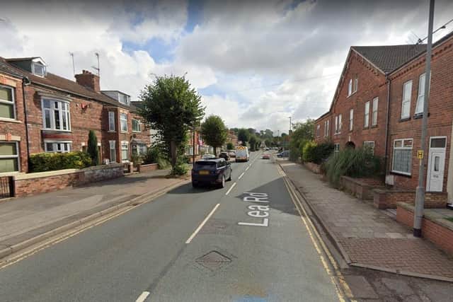 Officers from the Gainsborough Neighbourhood Policing Team (NPT) executed the warrant at a property in Lea Road, Gainsborough