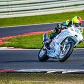 Kyle Jenkins in action at Donington Park