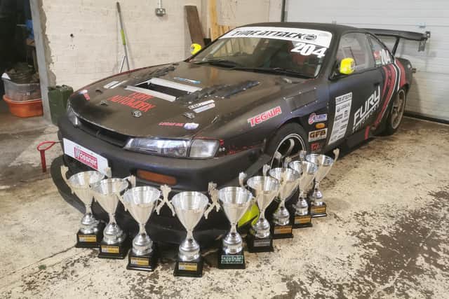 Andy Gray's 2023 trophy haul.