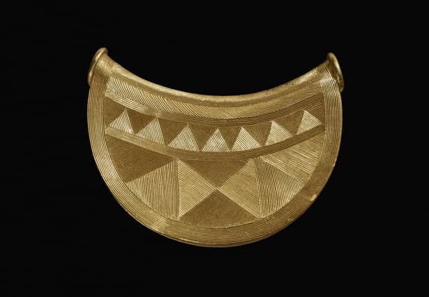 The Bronze Age sun pendant