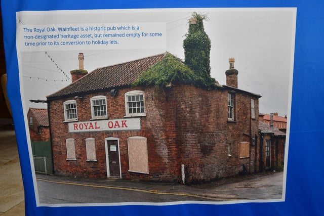 The Royal Oak in Wainfleet before it was changed into holiday lets.