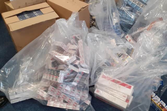 More than 670,000 illicit cigarettes were removed from Lincolnshire’s streets last year
