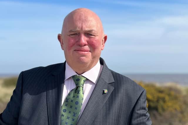 Coun Colin Davie, of Lincolnshire County Council. Library image.