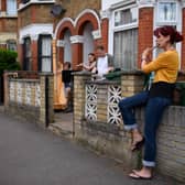 The survey found that more than half, 51 percent, of respondents would pay one to three percent more than the house is worth for good neighbours. (Photo by Leon Neal/Getty Images)