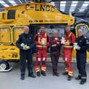 Lincs &amp; Notts Air Ambulance Crew welcome Teddies for Loving Care