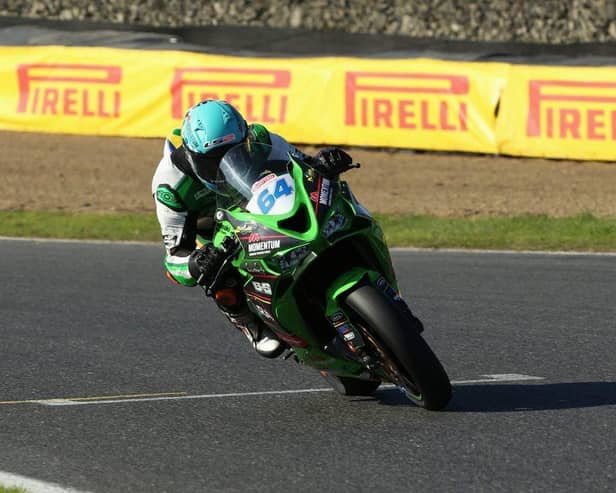 Asher Durham in action at Brands Hatch