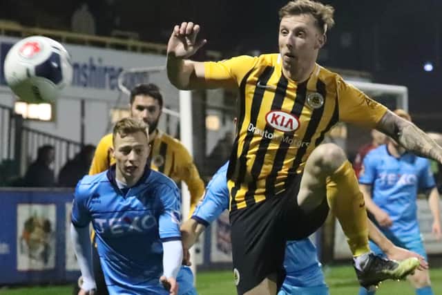 Martyn Woolford in action for Boston last season. Photo: Eric Brown