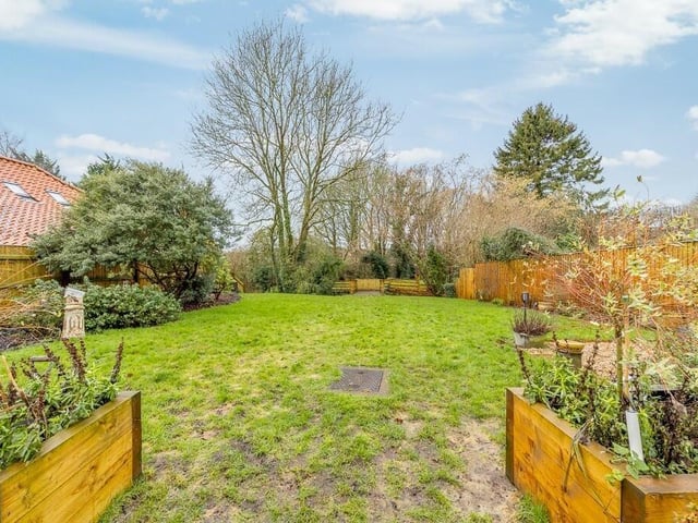 The first part of the garden.