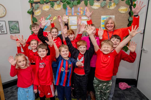 Cheers for the successful fundraiser at Gipsey Bridge Academy.