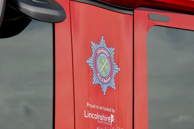 The new fire engine.