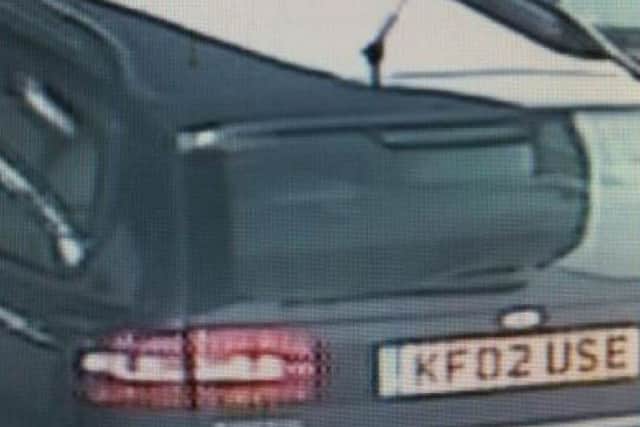 Lincolnshire Police want to speak to the owner of this car after almost £80 of fuel was stolen from Morrison's filling station