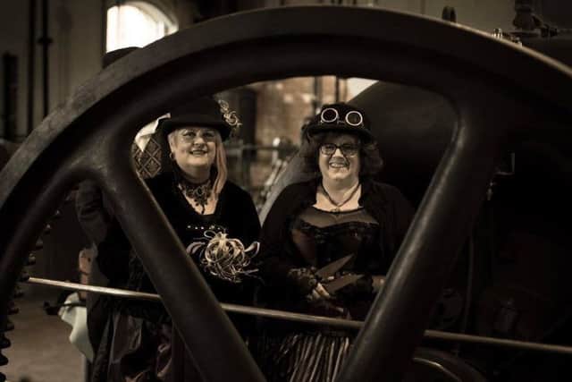 Pictured are Caroline Jackson and Lynn Bottamley