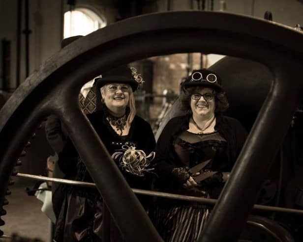 Pictured are Caroline Jackson and Lynn Bottamley