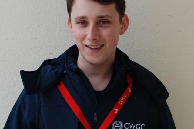Will Parkinson is pictured.