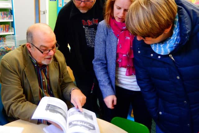 Author David Seymour with guests at the Suns of Home launch.