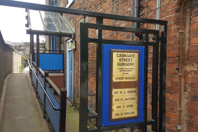 Caskgate Street Surgery in Gainsborough, which is plagued by missed appointments.