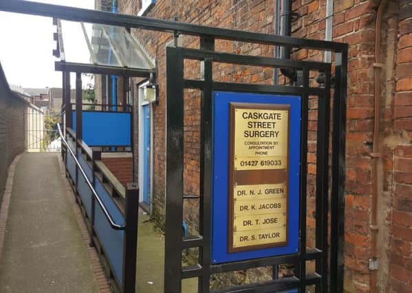 Caskgate Street Surgery in Gainsborough, which is plagued by missed appointments.