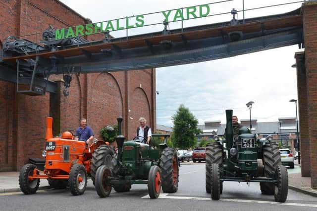Tractor Rally at Marshall's Yard
