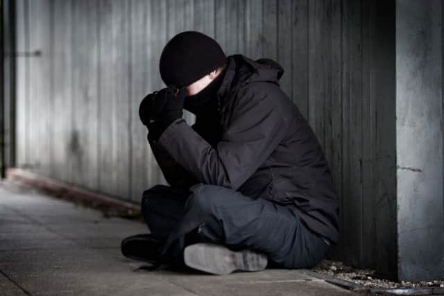 Homeless person