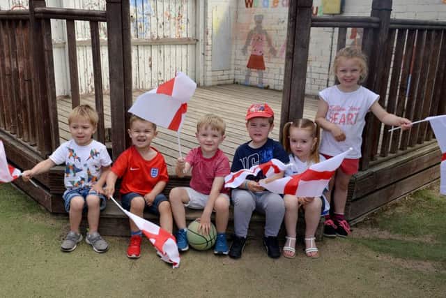 Tree Tops nursery in Worksop are hosting World Cup themed activities throughout the week