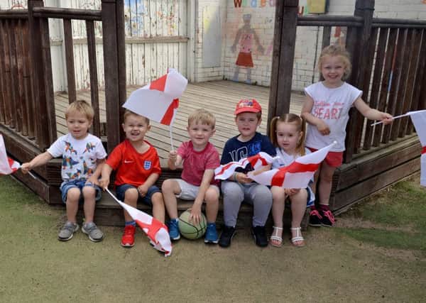 Tree Tops nursery in Worksop are hosting World Cup themed activities throughout the week