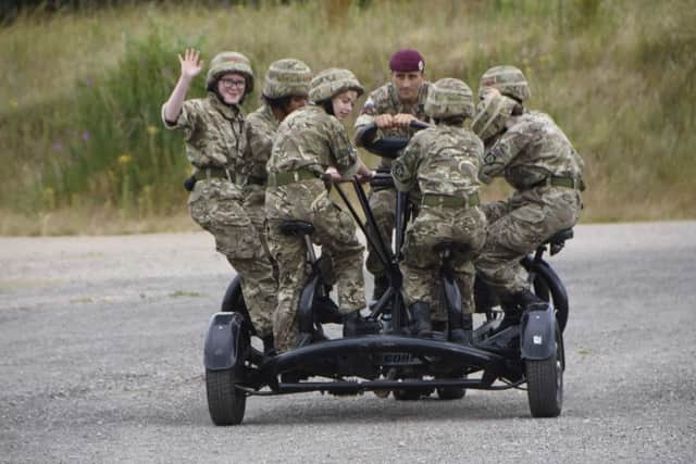 Gainsborough cadets joined cadets from across the region at the event