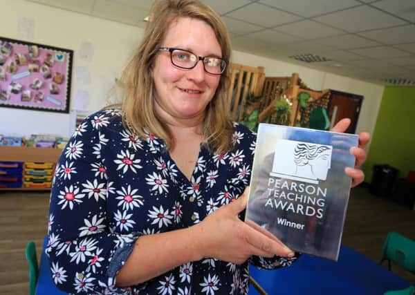 Hillcrest Early Years Academy teacher Laura McDonald has won a Pearson Teaching Award.