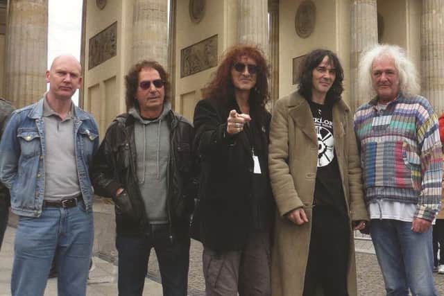A previous line-up of Hawklords.