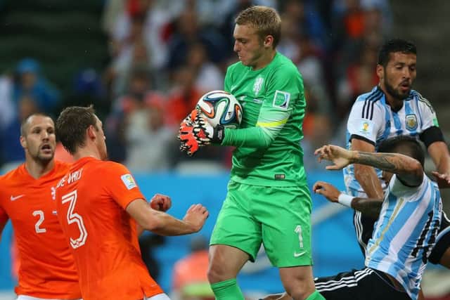 Barcelona goalkeeper Jasper Cillessen, who is wanted by Liverpool, according to today's football rumour mill.
