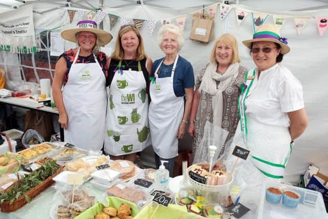 The WI enjoying the fun in the sun at Clowne, United Kingdom, 14th July 2018. Photo by Glenn Ashley.