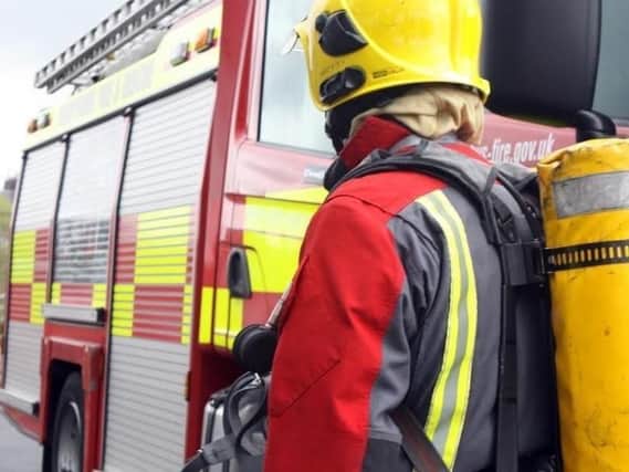 The fire caused 'severe damage'