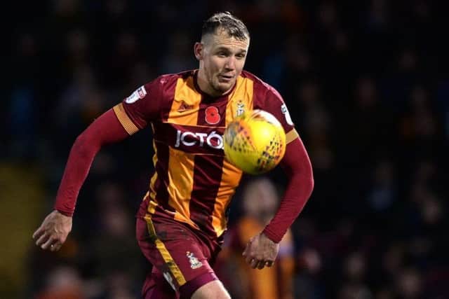Bradford City striker Charlie Wyke