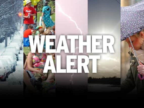 Weather warning
